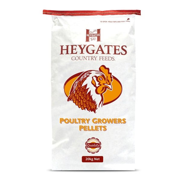 Heygates Poultry Grower Pellets 20kg Willow Park Seeds