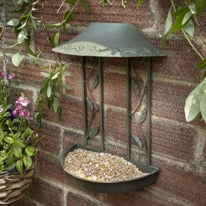 Peckish Secret Garden Wall Hanging Bird Table